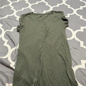 No Boundaries Olive Short Sleeve Tee